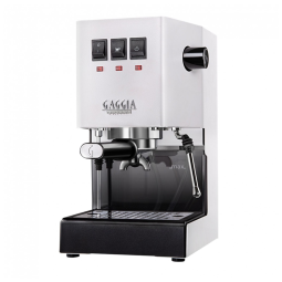 Máquina de Café Expresso 0,9 L com Vaporizador, Aço Inoxidável, 110V 1425W, Gaggia RI9380, Branco
