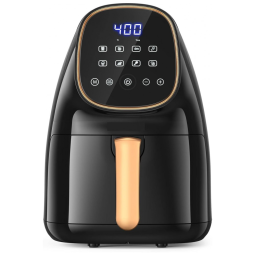 Fritadeira Elétrica AirFryer 2.2L de Capacidade e Painel de Controle Digital e Temperatura Ajustável, 1000W, 110v, ACEKOOL FT4, Preto