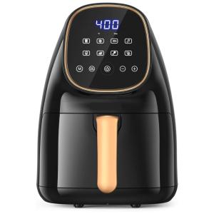 Fritadeira Elétrica AirFryer 2.2L de Capacidade e Painel de Controle Digital e Temperatura Ajustável, 1000W, 110v, ACEKOOL FT4, Preto