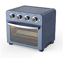 Fritadeira Elétrica Air Fryer sem Óleo 23 L Forno Multifuncional 1700W, 110v, LUCKWIND, Azul