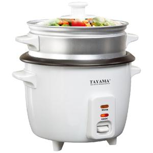 Panela de Arroz Elétrica 2L Multifuncional com Desligamento Automático, 110v, TAYAMA, Branco