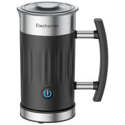 Espumador Elétrico Automático 300 mL, Aço Inoxidável, 110v, ELECHOMES MMF 9202, Preto