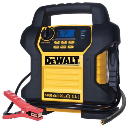 Bateria de Carro Auxiliar 1400 Picos , 7s Compressor de Ar 120 PSI, Portas USB 3.1A