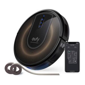 Aspirador de Pó Robô com Conexão via APP, WI FI, 110v, EUFY AK T2251111, Preto