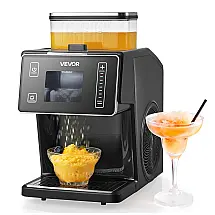 Máquina de Raspadinha Neve VEVOR ZB-2002M 20kg/dia 8 Velocidades Lâmina Inox 110V