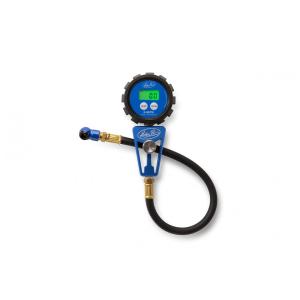 Medidor Digital de Pressão de Pneus Motion Pro Preto Alta Precisão +/-0,6 PSI, Mangueira 38 cm, Modelo 08-0684, Original 12V