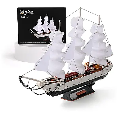 Kit de Construção Navio Veleiro
