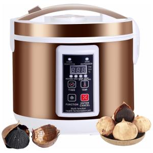Fermentador Elétrico Preto 6L Automático Controle Inteligente Multifunção Alho Negro Iogurte Vinho Vinagre Natto 110V