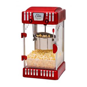 Máquina de Pipoca Elite Gourmet EPM 250 Maxi Matic Estilo Retrô para Mesa de 0,09g Perfeito para Festas e Eventos