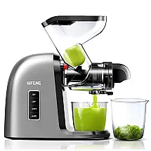 Centrífuga de Frutas com Motor Silencioso e 2 Velocidades 150W, 110v, SIFENE SiF 3007, Preto