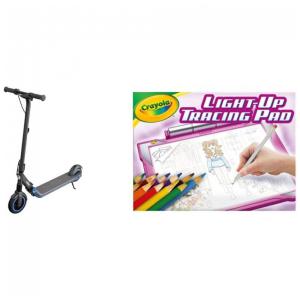 Patinete Elétrico para Crianças de 6 a 14 anos, Atinge até 15km, Peso Max 50kg, Segway, Cinza