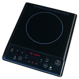 Cooktop de Indução Portátil STP com 1 Queimador e 13 Níveis de Temperatura, 110v, SPT 1222 SR 964TB, Preto