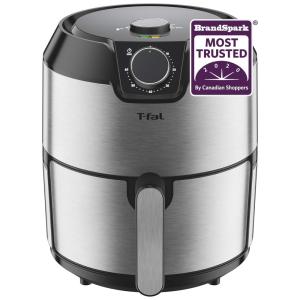 Air Fryer 4,2 Litros com Controle de Temperatura e Temporizador, 110V 1400W, T FAL EY201D50, Cinza