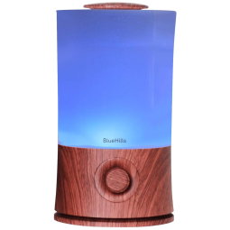 Premium Umidificador Portátil 2L com Aromaterapia até 40H, 110v, BLUEHILLS, Azul
