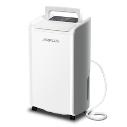 Desumidificador 50L com Mangueira de Drenagem, Economia de Energia, Temporizador e Área 418m2, AIRPLUS, Branco