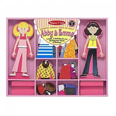 Kit de Bonecas Magnéticas Infantil