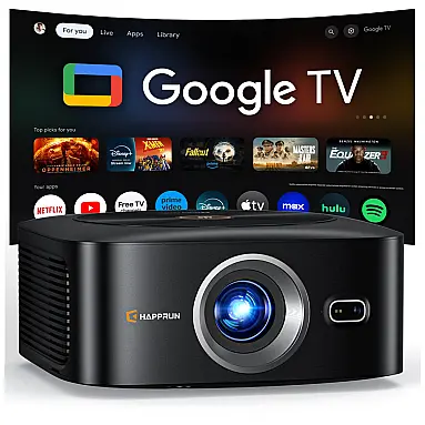 Projetor Smart HAPPRUN Google TV