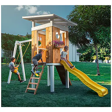 Playground Infantil de Madeira com