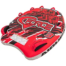 Boia Rebocável Inflável Para 3 Pessoas, Resistente, AIRHEAD, Vermelho