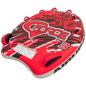 Boia Rebocável Inflável Para 3 Pessoas, Resistente, AIRHEAD, Vermelho
