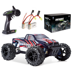 EP EXERCISE N PLAY Carrinho de Controle Remoto p, Adultos Off Road 118 Escala Até 40 KM, H, Recarregável, Vermelho