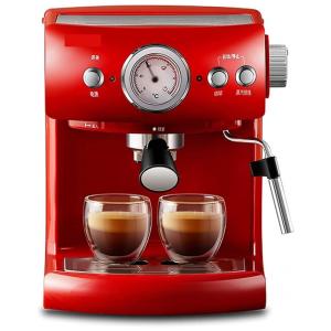 Máquina de Café Expresso Semiautomática, 110V, CIBERS, Vermelha