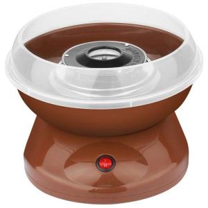 Mini Máquina de Algodão Doce Elétrica, 110v, DESIREPATH, Marrom