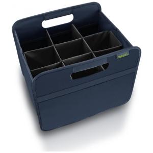 Caixa Para Transporte de Vinhos MEORI até 9 Garrafas, Azul Marinho