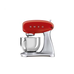 Batedeira SMEG Stand Mixer e Acessório de Rolos e Cortadores de Massa, Vermelho