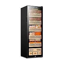 Humidor Elétrico DLYZAYE 138L com Controle Temperatura e Umidade para 1000 Charutos 240V
