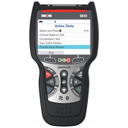 Scanner Automotivo CarScan Pro com Diagnóstico Profissional OBD2, 12V, INNOVA 5610, Preto