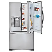 Geladeira LG GR-J338LSJM Porta Francesa Aço Inox 220V