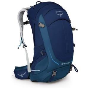 Mochila de Acampamento Camping, Impermeável, OSPREY, Azul