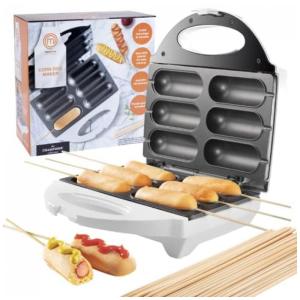 Máquina de Hot Dog até 6un Por Vez, 110V 750W, SCS Direct, Branco