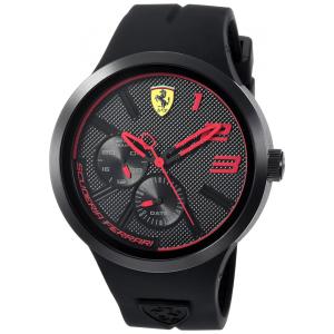Relógio Masculino Movimento de quartzo, pulseira de silicone FERRARI