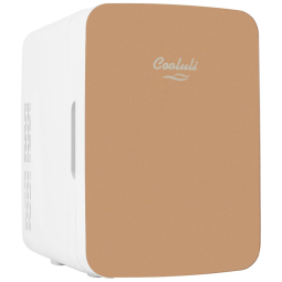 Geladeira e Frigobar para carro, Portátil, 1 240V, 12V, L, COOLULI Infinity 10 Liter Gold Mini Fridge, Dourado