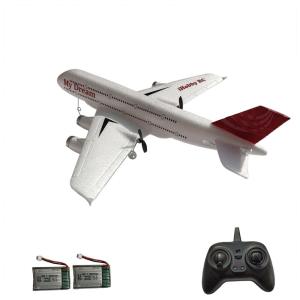 Avião de Controle Remoto 2.4G Design 3CH, Idade Recomendada 14, YCQNGO, Branco