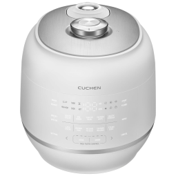 Panela de Arroz Elétrica 10 Xícaras com Limpeza Automática a Vapor e Controle Digital, 110V, Cuchen, Branca