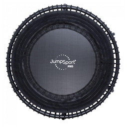 Trampolim Indoor JumpSport 350 PRO, 99 cm, 36 Cordas Elásticas EnduroLast 4, Ajuste Personalizado com 7 Configurações, Capacidade de 136 kg.