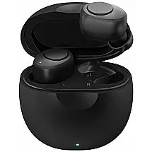 Fones de Ouvido Bluetooth com Estojo de Carregamento, Microfone e 35H de Reprodução, BEBEN T20, Preto