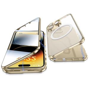 Capa para Iphone 14 Pro Max de Alta Resistencia, Jonwelsy, Dourada