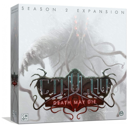 Jogo de Estratégia CMON Cthulu Death May Die Season 2, 5 Jogadores, Para Maiores de 14 Anos, GéNERIC, Preto