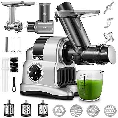 AMZCHEF ZM1517 Centrífuga de Frutas,