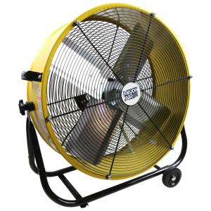Ventilador de Piso Industrial com 2 Velocidades, 110V, MAXX AIR BF24TFYELUPS, Amarelo