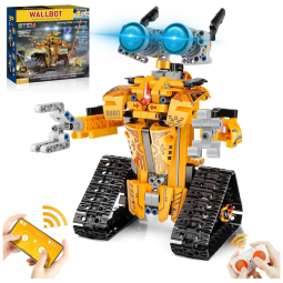 Kit de Construção 468 Peças STEM Robô Programável com Aplicativo para Crianças de 8 a 12 Anos, OASO