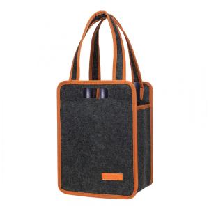 Bolsa Térmica para 6 Garrafas de Vinho: Ideal para Viagens, Camping e Piqueniques - Elegante, Durável e Isolada - Presente Exclusivo,Foyego