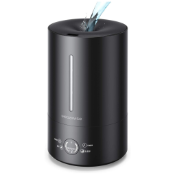 Umidificador Ultrassônico Portátil 4.5L até 40H, 110v, MEGAWISE APJ 617, Preto