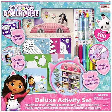 Conjunto de Atividades Deluxe Gabbys