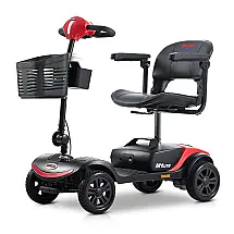 Cadeira de Rodas Elétrica Metro Mobility para Adultos, 4 Rodas, Dobrável e Leve, Capacidade de 120 kg, Alcance de 16 km. Ideal para Idosos