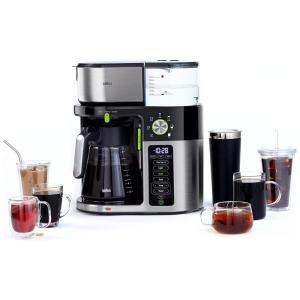 Máquina de café MultiServe da, BRAUN KF9150BK, Prateado